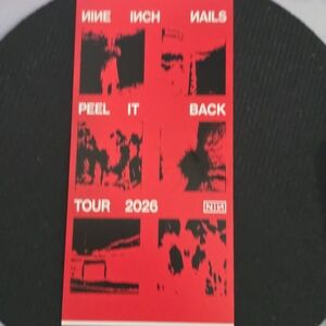Red 'Peel It Back' Tour 2026 Poster
